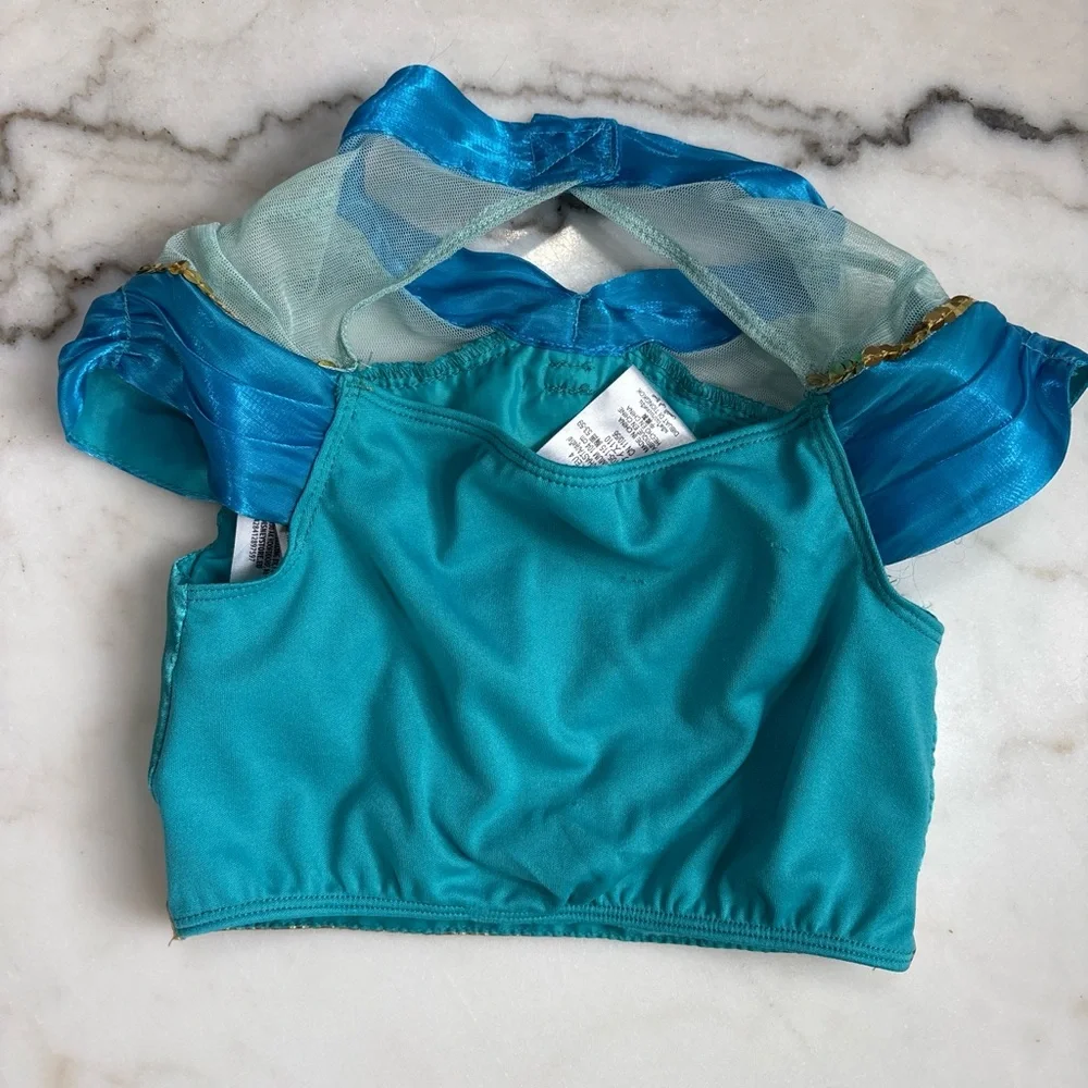 Authentic Disney Store Princess Jasmine Costume - 2pc Set Girls Size 4 - Picture 7 of 7